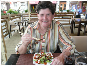 salade eten in Riga