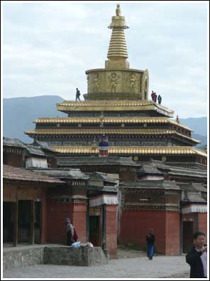 Labrang klooster Gongtang pagode